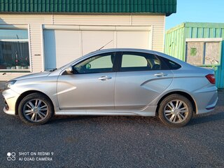2017 Lada (ВАЗ) Vesta I, серебристый, 880000 рублей, вид 4