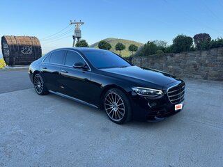 2021 Mercedes-Benz S-Класс 500 4MATIC VII (W223), чёрный, 9800000 рублей, вид 4