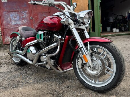 2008 Honda VTX 1800, красный, 1500000 рублей, вид 1