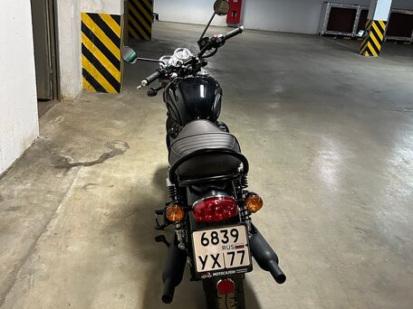2021 Triumph Bonneville T120, чёрный, 1330000 рублей, вид 3