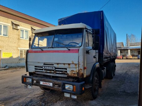 2001 КамАЗ 53215, серый, 900000 рублей, вид 1