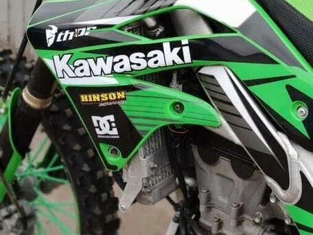 2015 Kawasaki KX 450, зелёный, 450000 рублей, вид 5