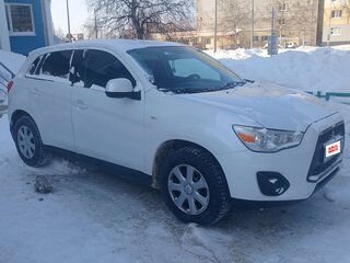 2014 Mitsubishi ASX I Рестайлинг, белый, 1150000 рублей, вид 3