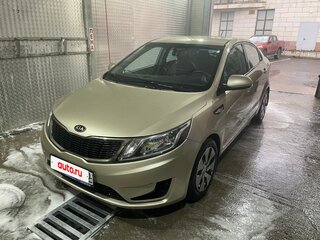 2012 Kia Rio III, бежевый, 610000 рублей, вид 1