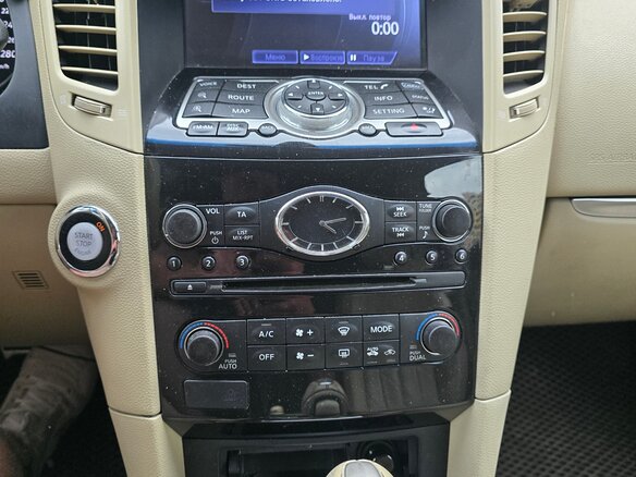 2011 Infiniti FX FX37 II (S51) Рестайлинг, коричневый - вид 17