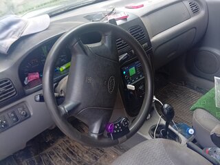 2002 Kia Rio I, серебристый, 95000 рублей, вид 5