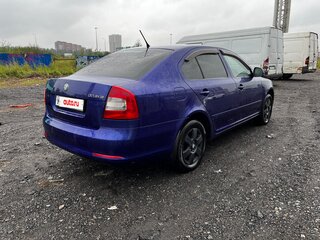 2012 Skoda Octavia II (A5) Рестайлинг, синий, 660000 рублей, вид 4