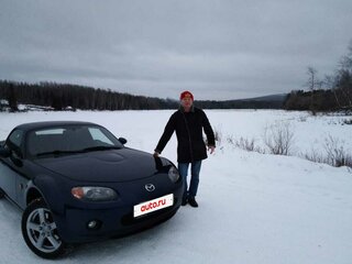 2008 Mazda MX-5 Hard Top III (NC), синий, 1690000 рублей, вид 2