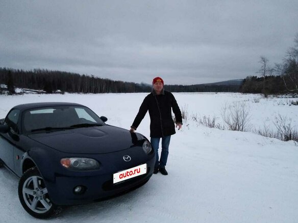 2008 Mazda MX-5 Hard Top III (NC), синий, 1690000 рублей - вид 1