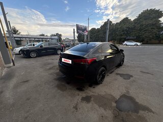 2019 Hyundai Solaris II, чёрный, 1550000 рублей, вид 4