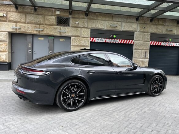 2021 Porsche Panamera 4 II Рестайлинг, серый, 11700000 рублей - вид 7