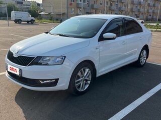 2018 Skoda Rapid I Рестайлинг, белый, 1480000 рублей, вид 2