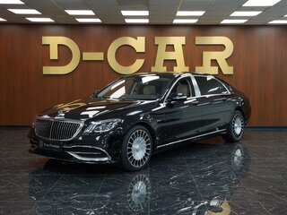 2019 Mercedes-Benz Maybach S-Класс 450 I (X222) Рестайлинг, чёрный, 9881660 рублей, вид 1