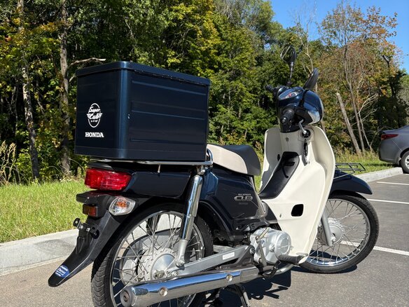 2017 Honda Super Cub, синий, 142000 рублей - вид 3