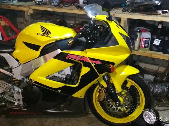2001 Honda CBR 929RR Fireblade, жёлтый, 339620 рублей - вид 6