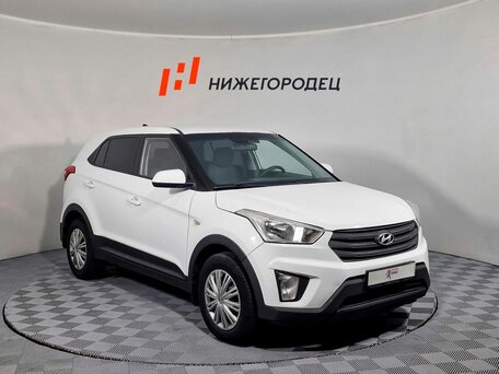 2018 Hyundai Creta I, белый, 1382000 рублей, вид 3