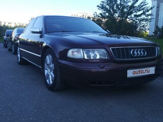 1994 Audi A8 I (D2), красный, 700000 рублей, вид 1