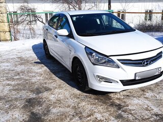 2014 Hyundai Solaris I, белый, 1090000 рублей, вид 3