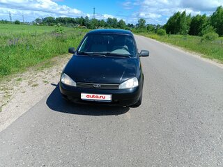 2011 Lada (ВАЗ) Kalina I, чёрный, 110000 рублей, вид 1