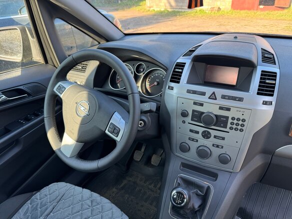 2013 Opel Zafira B Рестайлинг, синий, 980000 рублей - вид 11