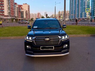 2016 Toyota Land Cruiser 200 Series Рестайлинг 2, чёрный, 4600000 рублей, вид 3