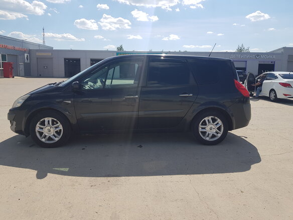 2008 Renault Scenic Grand II Рестайлинг, чёрный, 630000 рублей - вид 5
