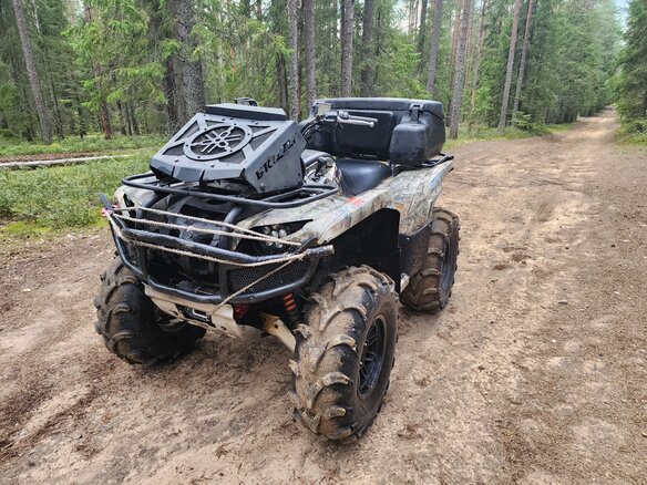 2013 Yamaha Grizzly 700, зелёный - вид 2