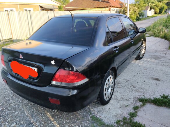 2006 Mitsubishi Lancer IX Рестайлинг, чёрный, 420000 рублей - вид 3