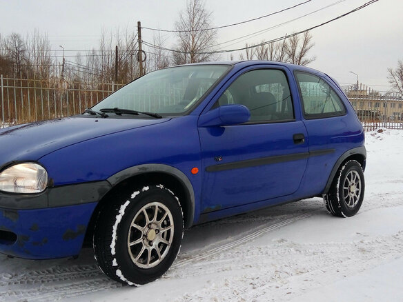 1999 Opel Corsa B, синий - вид 12