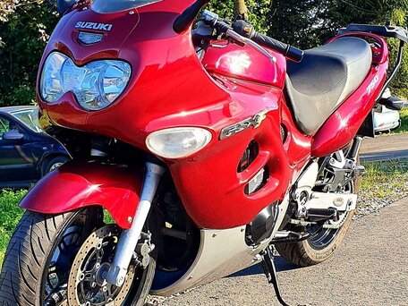 2006 Suzuki GSX 750F Katana, пурпурный, 419000 рублей, вид 1