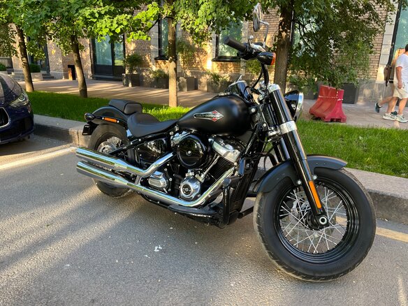 2018 Harley-Davidson Softail Slim, чёрный, 1940000 рублей - вид 1