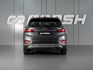 2019 Hyundai Santa Fe IV, серый, 2580000 рублей, вид 4