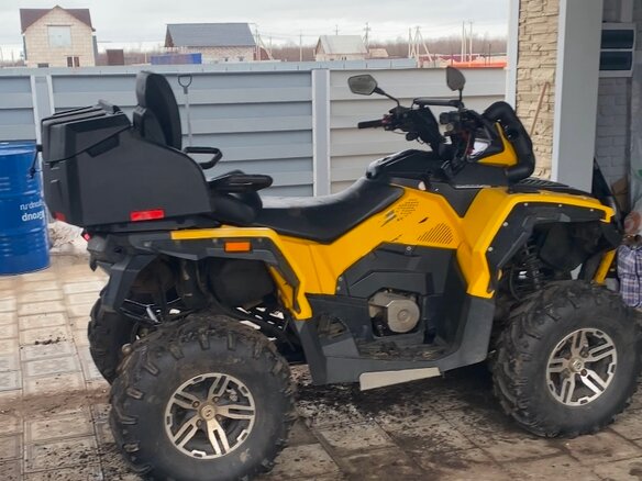 2016 Stels ATV-650 Guepard ST, жёлтый, 600000 рублей - вид 5