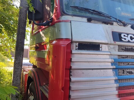 1991 Scania 3-Series, красный, 750000 рублей, вид 4