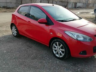 2008 Mazda 2 II (DE), красный, 650000 рублей, вид 3