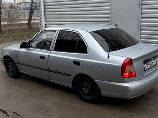 2006 Hyundai Accent ТагАЗ II, серебристый, 460000 рублей, вид 5
