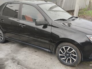 2022 Lada (ВАЗ) Granta Drive Active I Рестайлинг, чёрный, 465000 рублей, вид 4