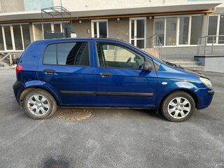 2007 Hyundai Getz I Рестайлинг, синий, 550000 рублей, вид 4