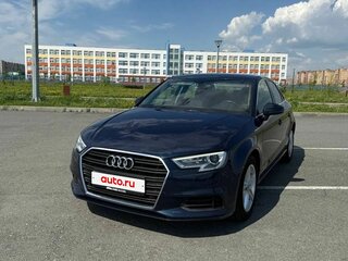 2016 Audi A3 III (8V) Рестайлинг, синий, 1650000 рублей, вид 1