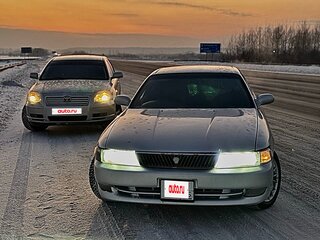 1994 Toyota Chaser V (X90), серебристый, 525000 рублей, вид 1