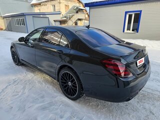 2019 Mercedes-Benz S-Класс 400 d Long VI (W222, C217) Рестайлинг, серый, 9800000 рублей, вид 3