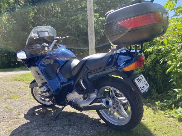 2004 BMW R 1150 RT, синий, 500000 рублей - вид 12