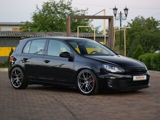 2009 Volkswagen Golf GTI VI, чёрный, 1200000 рублей, вид 1