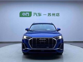 2022 Audi Q3 35 TFSI II (F3), синий, 2860000 рублей, вид 2