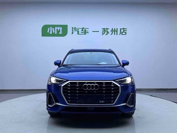 2022 Audi Q3 35 TFSI II (F3), синий, 2860000 рублей - вид 1