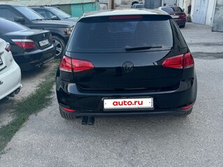 2014 Volkswagen Golf VII, чёрный, 1250000 рублей, вид 4