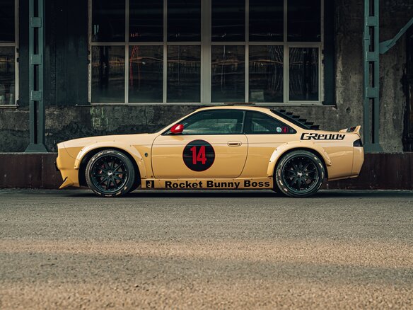 1996 Nissan Silvia VI (S14), золотистый - вид 3