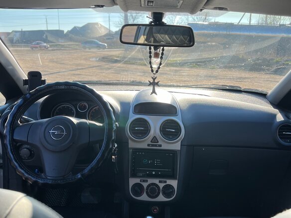 2008 Opel Corsa D, серебристый, 360000 рублей - вид 4