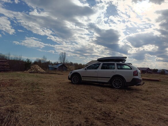 2012 Skoda Octavia Scout II (A5) Рестайлинг, белый, 1500000 рублей - вид 14
