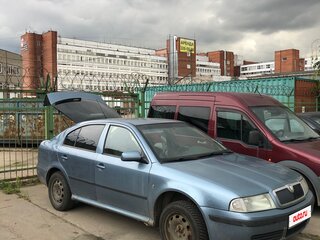 2008 Skoda Octavia I (A4) Рестайлинг, голубой, 350000 рублей, вид 5